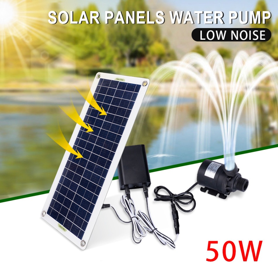 Aquarium Pump - Conjunto de Bomba de Água Solar