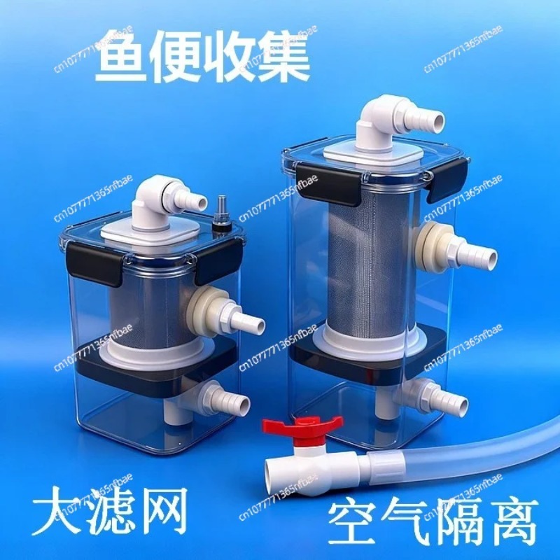 Fish Tank Filter - Coletor Externo de Dejetos de Peixes,