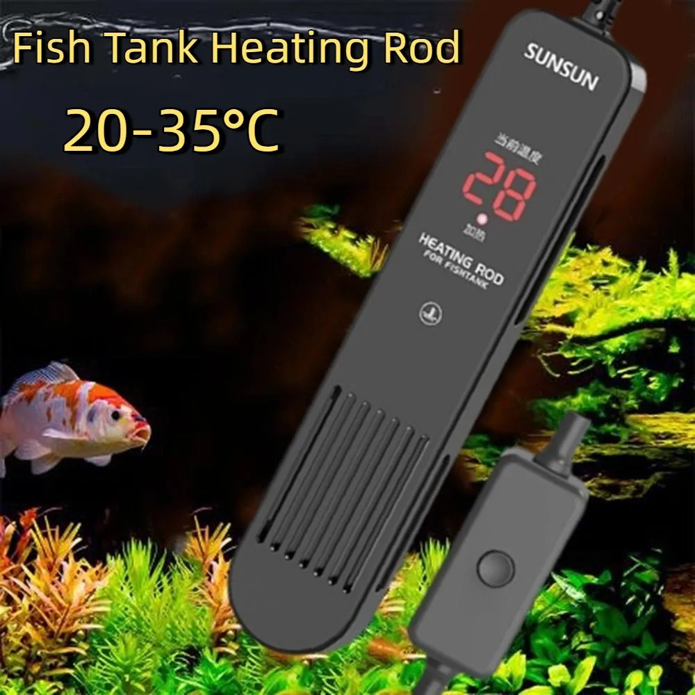 Fish Tank Heater - Tela LCD 20-35 ° C Digital