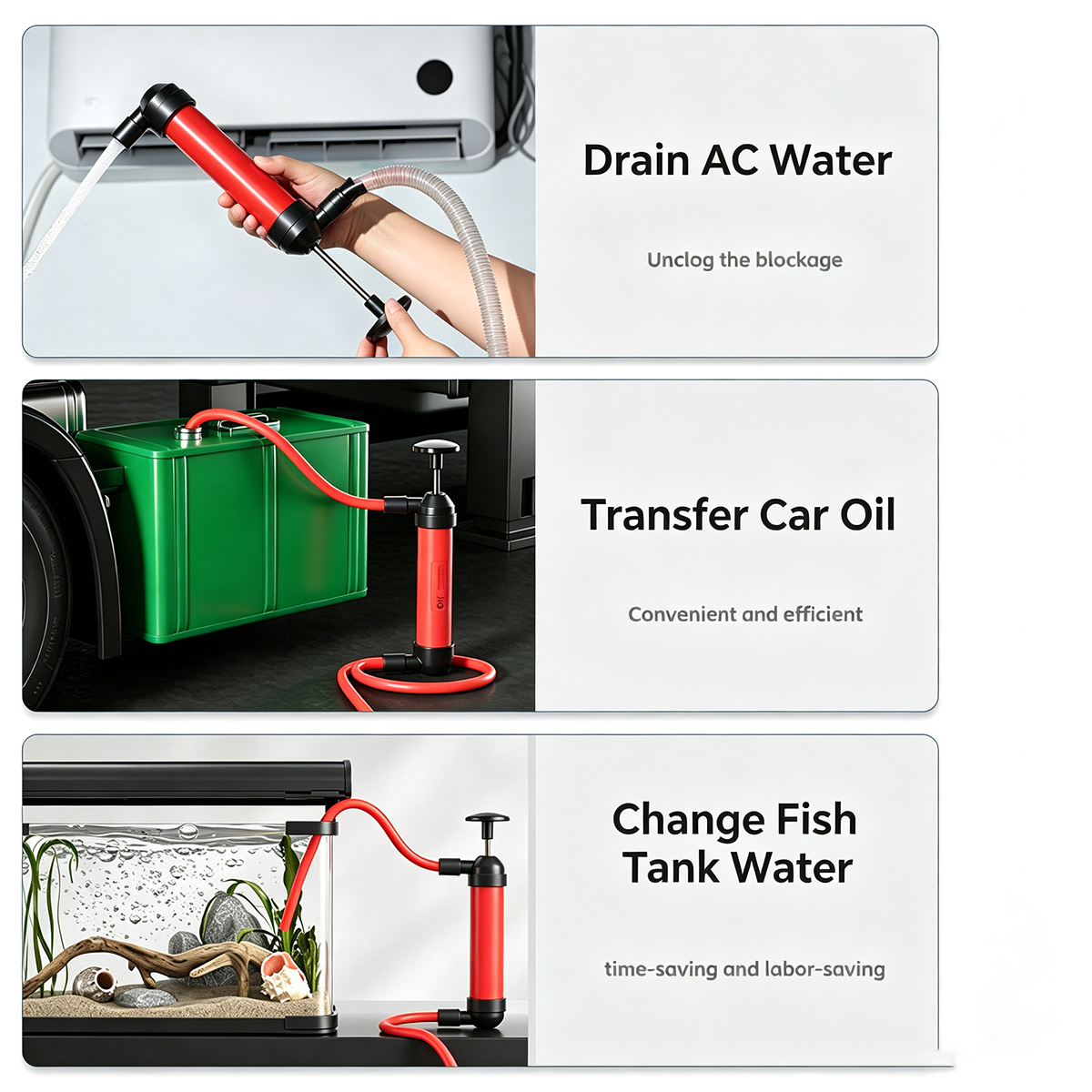 Bomba Manual de Sifão para Dre - Aquarium Pump avaliação e preço