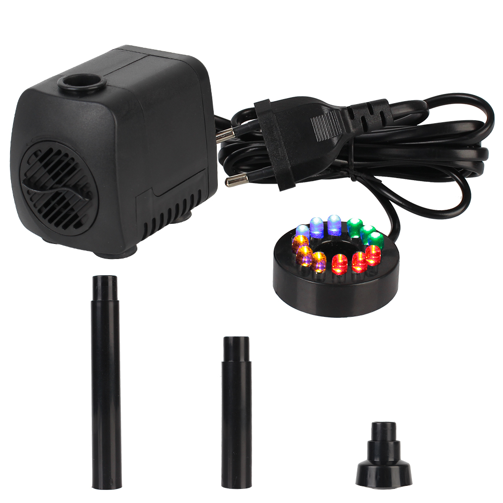 Fonte de aquário de jardim plu - Aquarium Light avaliação e preço