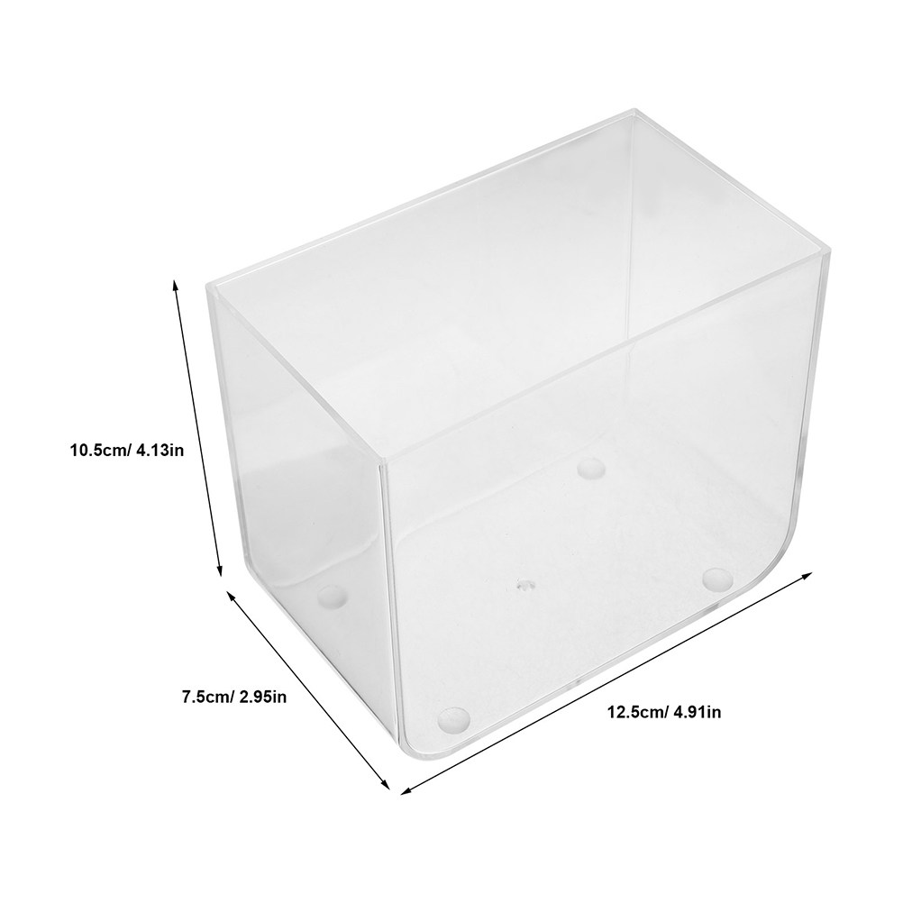 2 unidades de aquário quadrado - Betta Fish Tank avaliação e preço