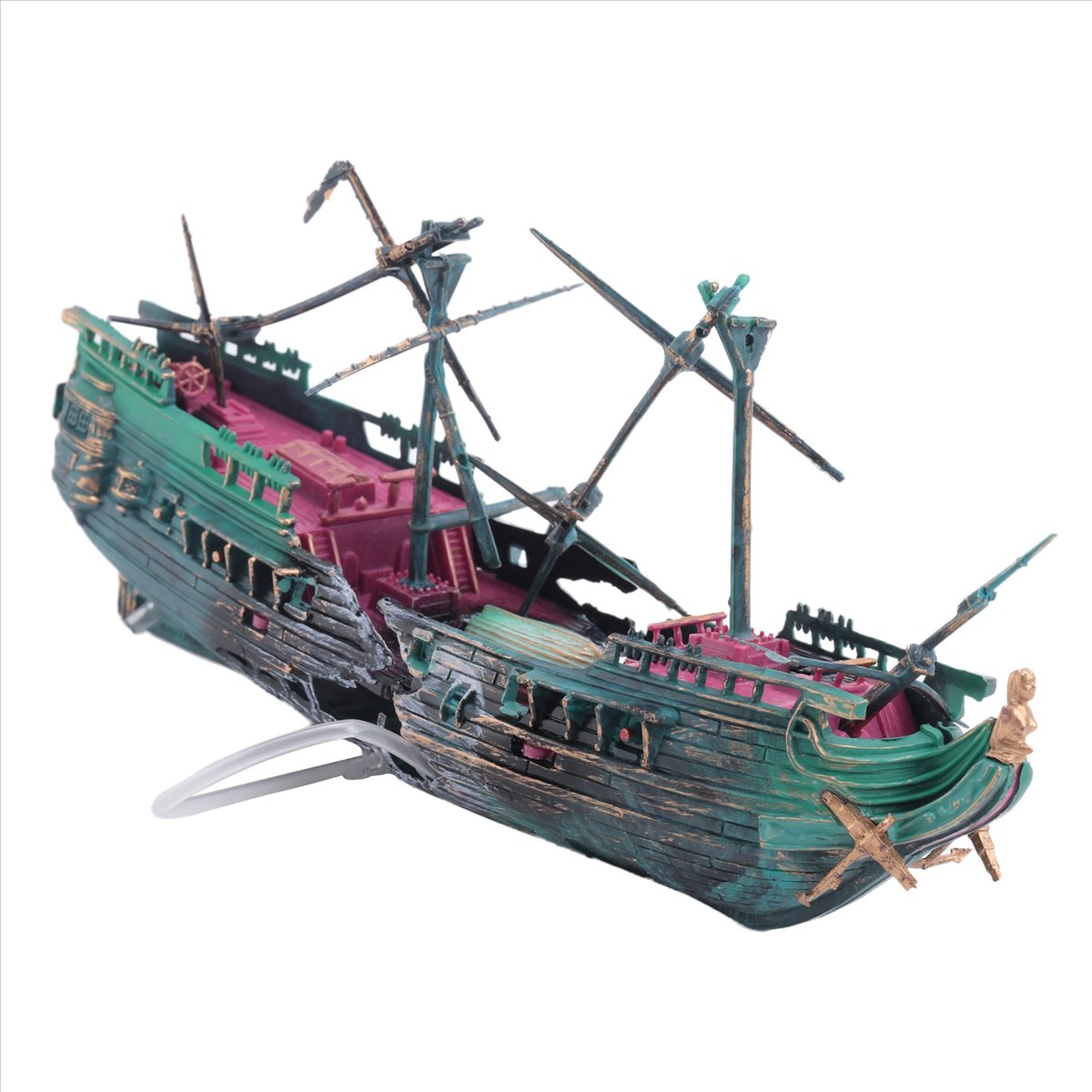 【ABFS】Conjunto de Barco de Plá - Aquarium Decor avaliação e preço