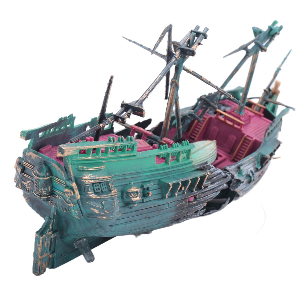 【ABFS】Conjunto de Barco de Plá - Aquarium Decor avaliação e preço