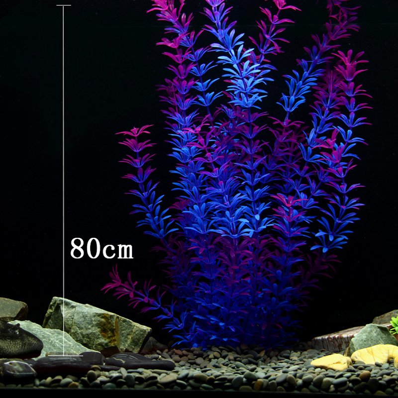 Plantas Tropicais Artificiais  - Fish Aquarium Home avaliação e preço