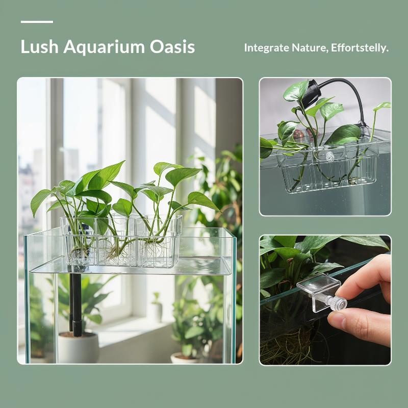Cesto para Plantas Hidropônica - Aquarium Fish Tank avaliação e preço