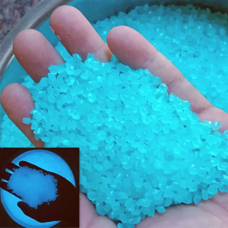 1000 pçs 3-5mm areia luminosa  - Fish Aquarium Home avaliação e preço