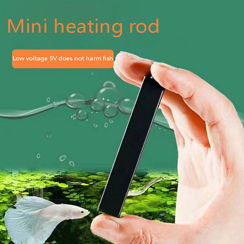 1pc 5/10w mini aquecedor de aq - Fish Tank Heater avaliação e preço