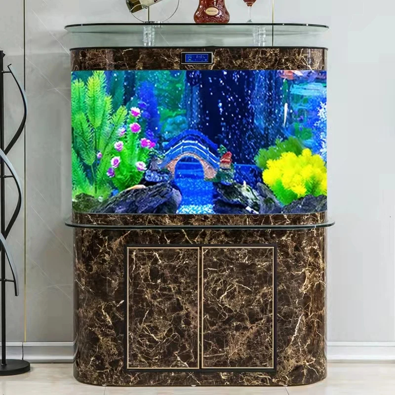 Aquário Grande Personalizado d - Fish Aquarium Home avaliação e preço