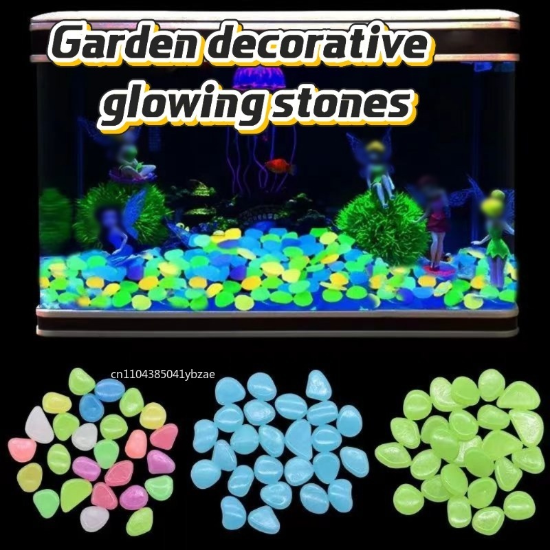 100-1000 peças de pedra lumino - Fish Tank Gravel avaliação e preço