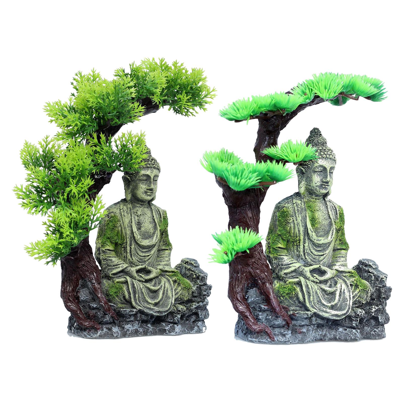 Estátua de Buda para decoração - Aquarium Fish Tank avaliação e preço