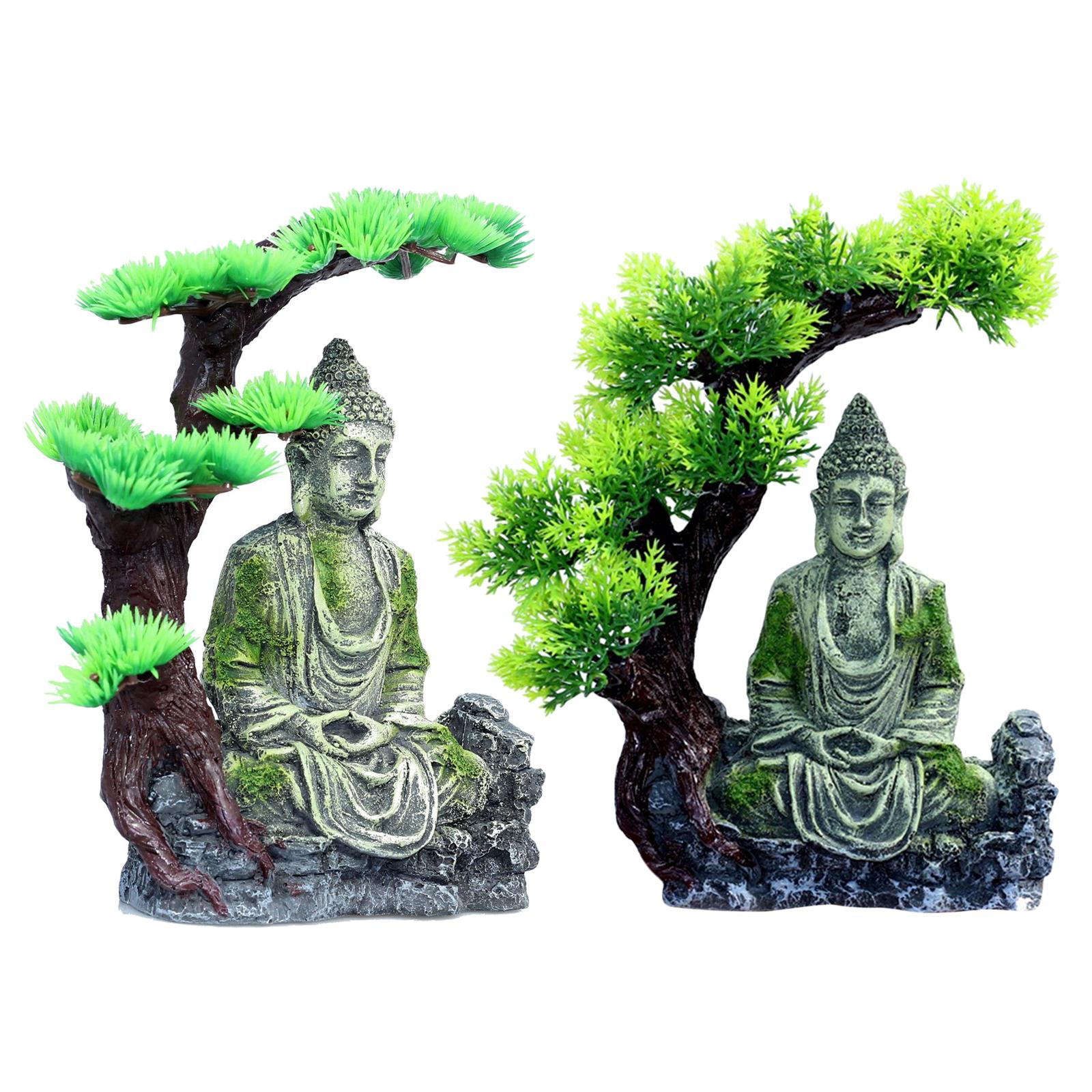 Estátua de Buda para decoração - Aquarium Fish Tank avaliação e preço