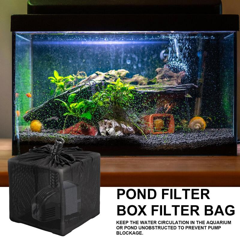 Saco de filtro da bomba da lag - Fish Tank Filter avaliação e preço