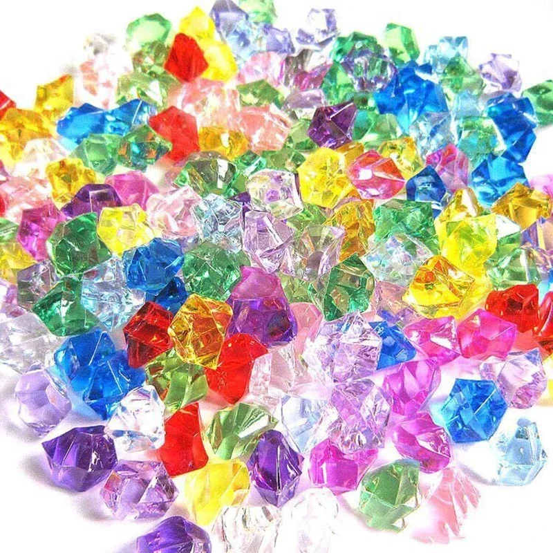 200 pçs pedra preciosa acrílic - Fish Tank Gravel avaliação e preço